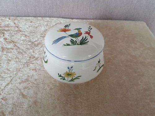 Belle bonbonniere faience - en,