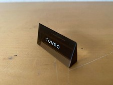 New - Plaque Afficheur Bulgari Plaque Présentoir - Tondo - Plexiglas - Occasion