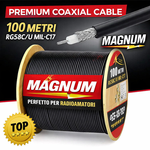 Câble coaxial rg58 mil 17 - câble,