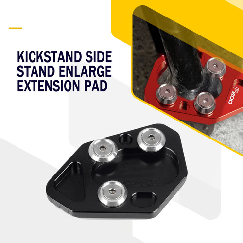 Moto side stand enlarge - stand,