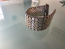 Grand Bracelet Gourmette en