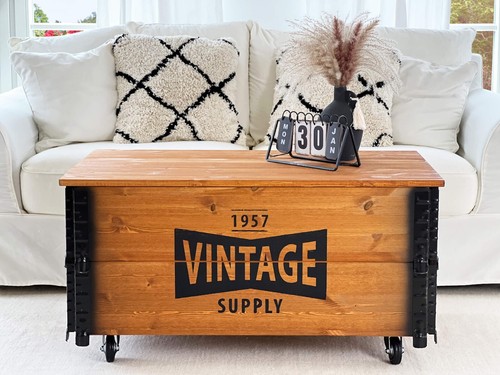 Table basse coffre - basse, de
