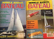 (2) Modele Reduit Bateau Jan-Feb 1991 France Magazines