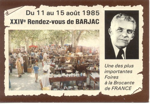 Barjac carte postale - barjac, 24