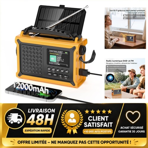 Radio dab portable mesqool - portable,