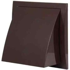 Grille de façade avec clapet