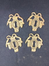 B 49 bronze furniture hardware furniture 4 entrances lock Louis XVI ribbons