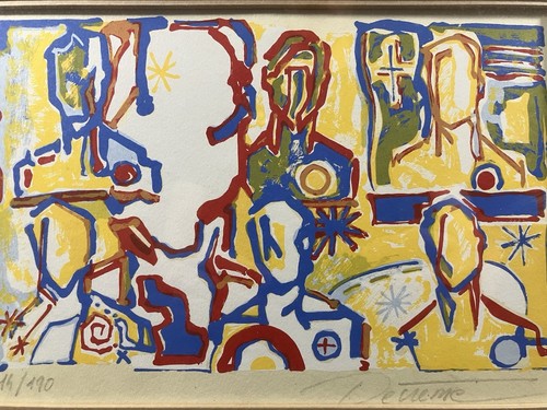 Lithographie pascal decreme - pascal,