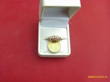Bague diamants et rubis en or