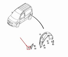 Garniture de passage de roue