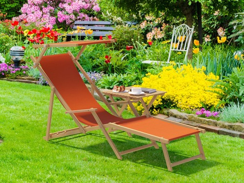 Chaise longue jardin - chaise,