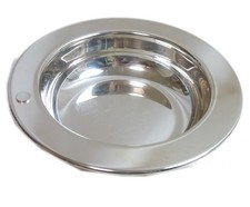 Authentique petite boîte de rangement en céramique pour cendrier HERMES métal...