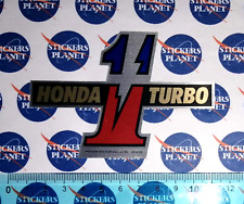 VINTAGE 80'S HONDA TURBO 1 MOTORCYCLE TUNING STICKER STICKER