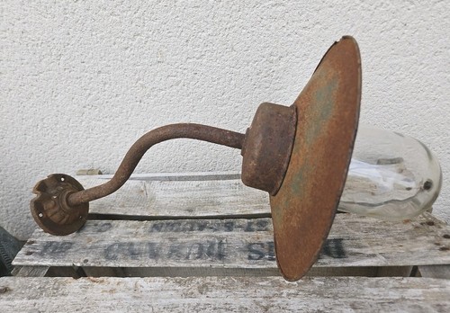 Ancienne lampe cour col de - lampe,