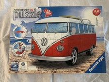 RAVENSBURGER PUZZLE 3D 162 Piece VOLKSWAGEN T1  Easyclick ART 12516 