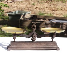 Ancienne balance d'épicier de