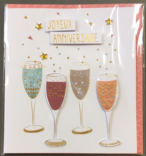 Carte anniversaire joyeux - anniversaire,