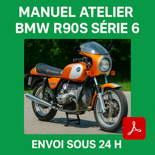 Manuel atelier bmw r90s 1973 - bmw,