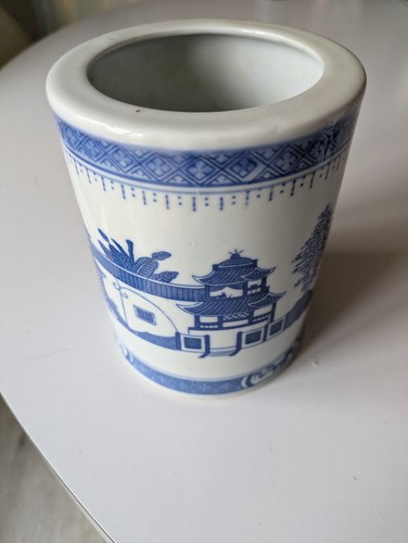 Pot pinceaux porcelaine - pot, en