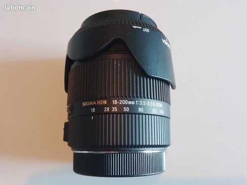 Objectif photo sigma - sigma, 18-200