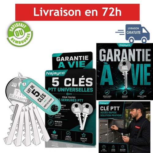 Lot clés ptt f10 q10 - lot,