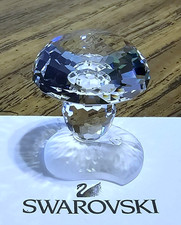 ? Swarovski Crystal Woodland Friends, Mushroom / Toadstool Fungi Figurine *READ