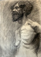 Dessin Ancien homme Nu