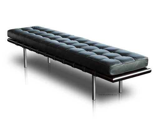 Neuerraum banquette cuir - en,