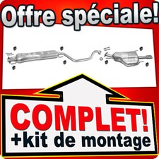 Ligne pot d'échappement pour