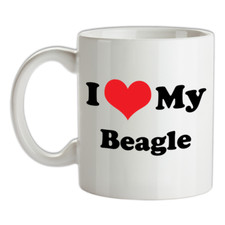 I Love Mon Beagle Tasse - Chien - Chiot - Canine - Animal - Chiens