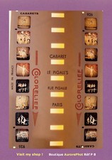 STÉREO CARTE COLORELIEF, NUS ÉROTIQUES FEMMES, CABARET " LE PIGALL'S ", NUDE -P8