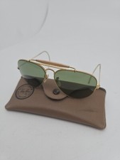 58-14 VINTAGE B&L RAY BAN OUTDOORSMAN AVIATOR SUNGLASSES 
