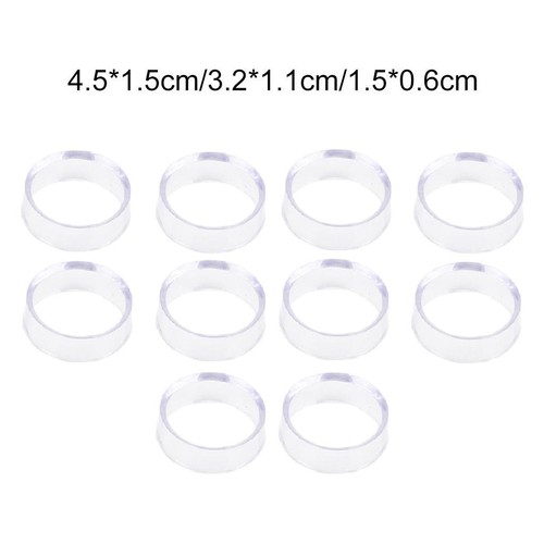 10pcs clair présentoir boule