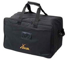 Cajon Percussions Tambour Rembourré étui Deluxe Pouces Poche Noir