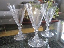 Anciens verres à vin de haute