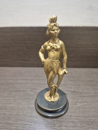 Sculpture bronze femme art - bronze,