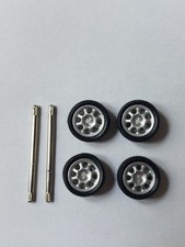 1/60 Scale - 3 Inches - 1/64 Complete Wheelset Peugeot 205/309 GTI Base Norev