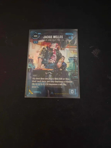 Cyberpunk tcg jackie - tcg,