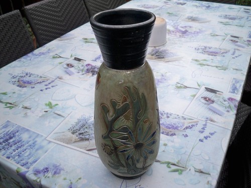 Vase grés bouffioulx - vase,