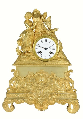 Pendule kaminuhr empire clock - kaminuhr,