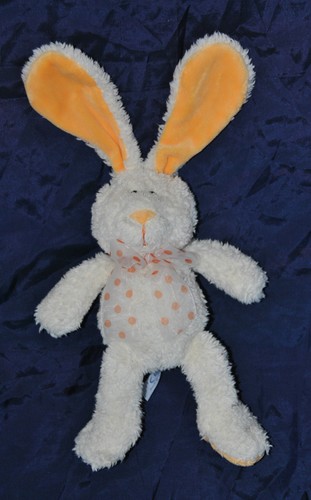 Peluche doudou lapin ecru - lapin,