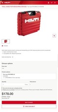 HILTI Tool case PM 50MG-22 #2453400 - CASE ONLY -