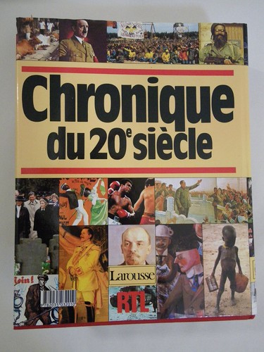 Livre chronique 20ème - livre, du
