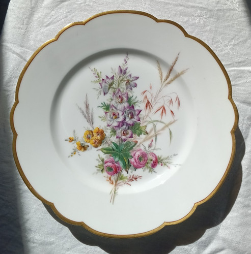 Assiette porcelaine - en,