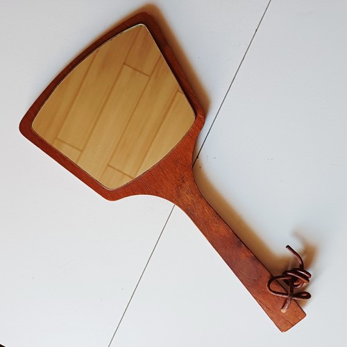 Petit miroir ancien face - petit,