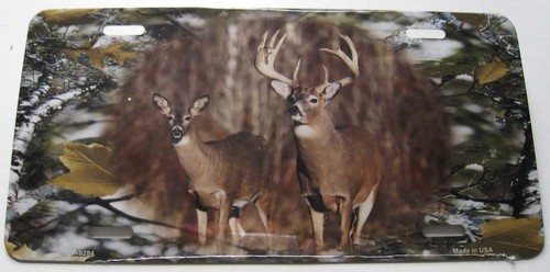 Plaque auto usa chasse - ,