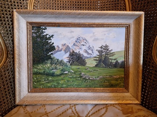 Peinture ancienne huile sur - peinture,