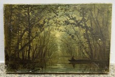 Huile sur toile signée 