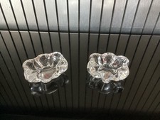 - 2 SALERONS CRISTAL DAUM