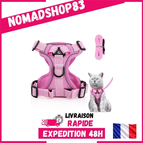 Harnais chat chien réglable - harnais,